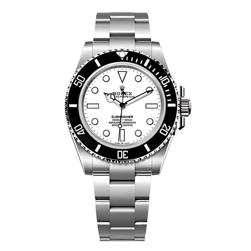 Relógio Masculino De Luxo Rolex Submariner White