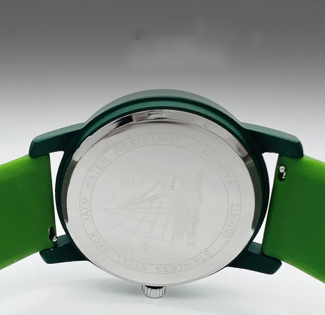 Relógio Minimalista Masculino Magnetic Orbit Don Caruso Green