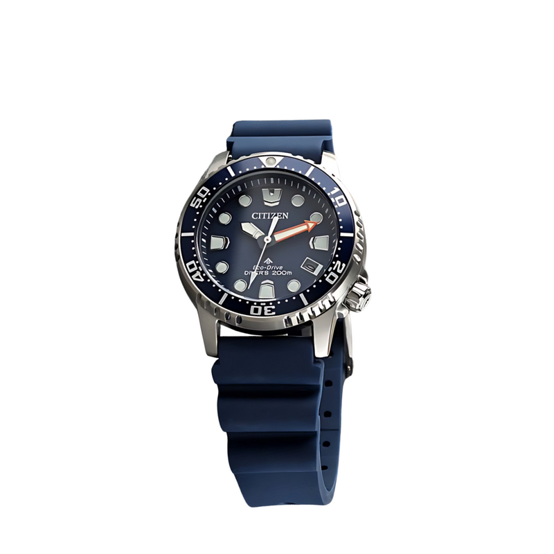 Relógio Clássico Masculino Mergulhador Pulseira de Borracha Citizen Promaster - (Última Oportunidade)