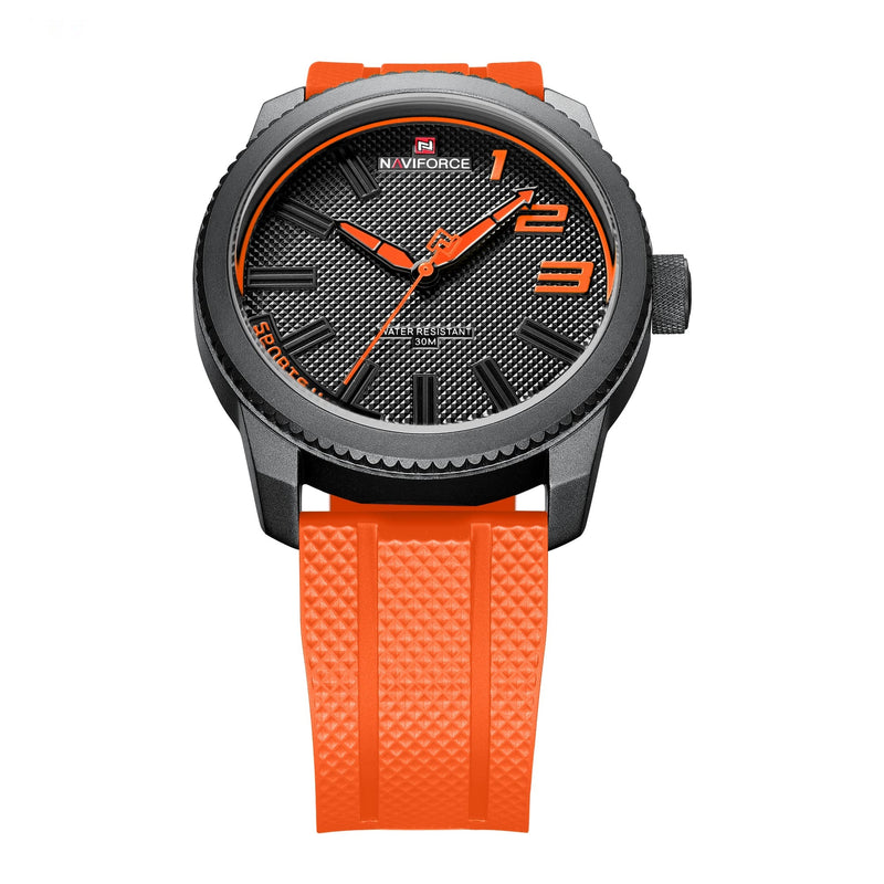 Relógio Esportivo Masculino Antichoque Naviforce Orange Bolt