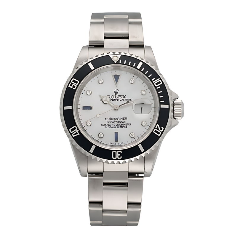 Relógio Masculino De Luxo Rolex Submariner White