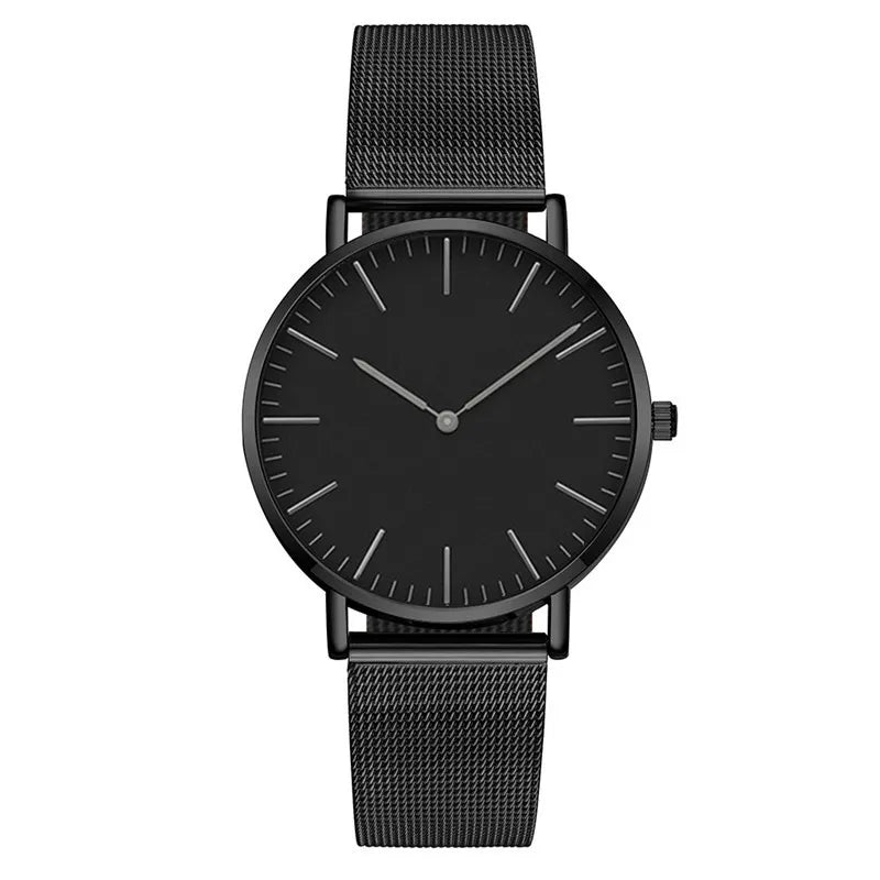 Relógio Minimalista Preto Dallas All Black 40mm