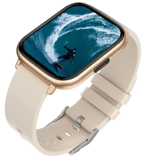 Xiaomi QS9 Pro Beige Smartwatch + Pulseira De Brinde