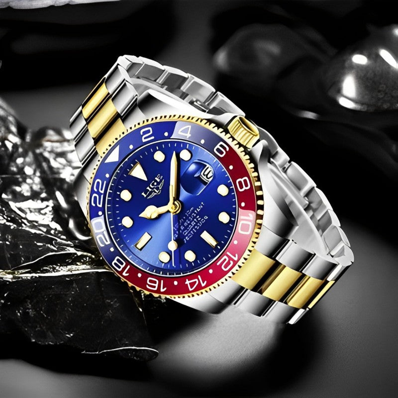 Relógio Masculino de Luxo Lige Il Grifone Submariner