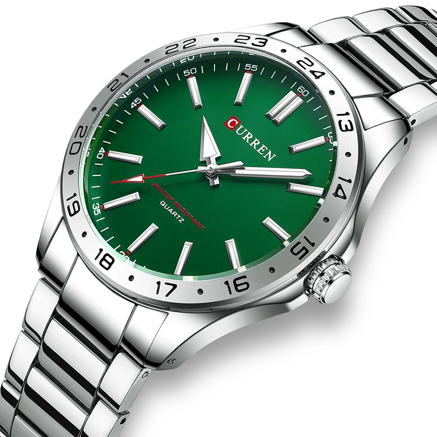 Relógio Casual Verde Homem, Para Ele