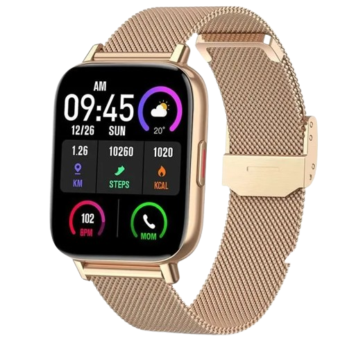 Xiaomi QS9 Pro Beige Smartwatch + Pulseira De Brinde